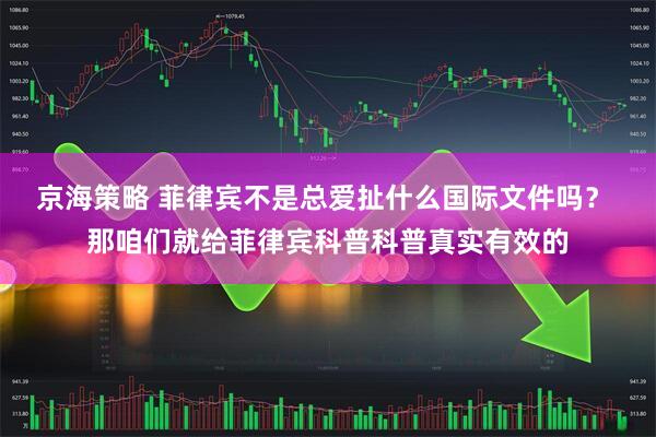 京海策略 菲律宾不是总爱扯什么国际文件吗？ 那咱们就给菲律宾科普科普真实有效的
